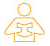 Job Seekers Orange icon